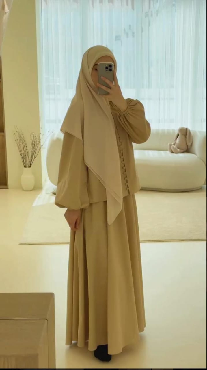 Modest outfit 2 pc Black