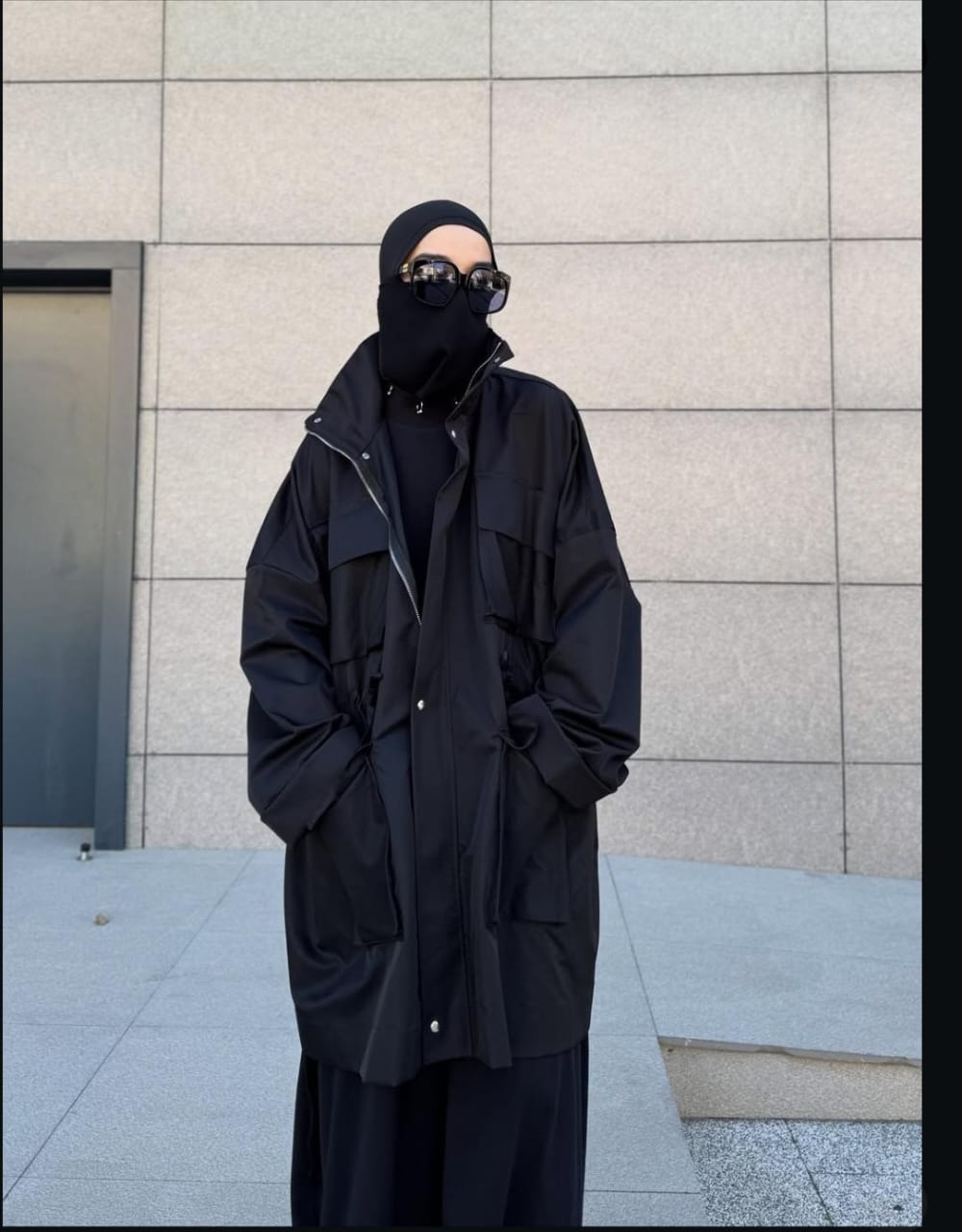 Modest outfit 2 pc Black